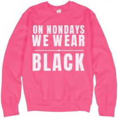 Unisex Neon Crewneck Sweatshirt