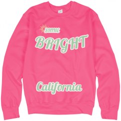 Unisex Neon Crewneck Sweatshirt