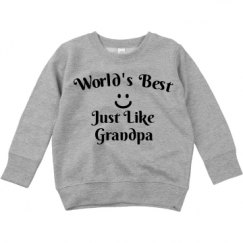 Toddler Crewneck Basic Promo Sweatshirt