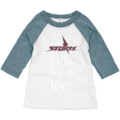 Toddler 3/4 Sleeve Raglan Tee