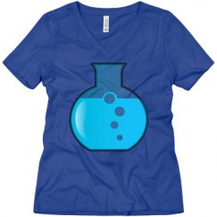 Ladies Relaxed Fit V-Neck Tee