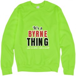 Unisex Neon Crewneck Sweatshirt