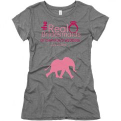 Ladies Slim Fit Super Soft Triblend Tee