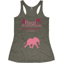 Ladies Slim Fit Super Soft Racerback Triblend Tank