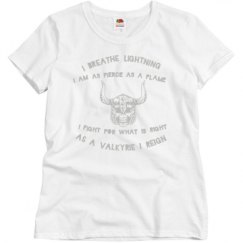 Ladies Semi-Fitted Relaxed Fit Basic Promo Tee