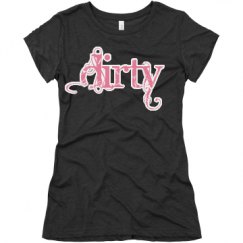 Ladies Slim Fit Super Soft Triblend Tee