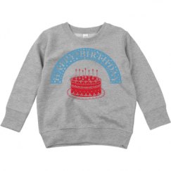 Toddler Crewneck Basic Promo Sweatshirt