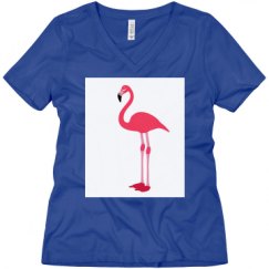 Ladies Relaxed Fit V-Neck Tee