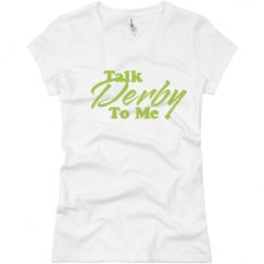 Ladies Slim Fit Basic Promo Jersey Tee