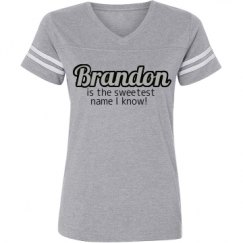 Ladies Relaxed Fit Vintage Sports Tee