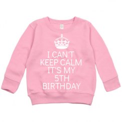 Toddler Crewneck Basic Promo Sweatshirt