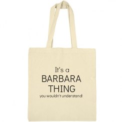 Canvas Bargain Tote Bag