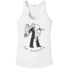 Ladies Athletic Performance Racerback Tank