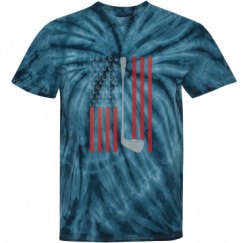 Unisex Tie-Dye Cyclone Pinwheel Tee