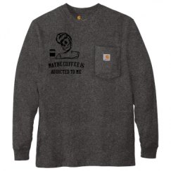 Unisex Carhartt Pocket Long Sleeve Tee