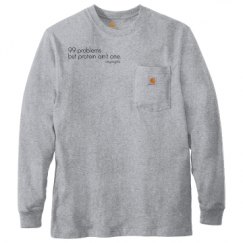 Unisex Carhartt Pocket Long Sleeve Tee