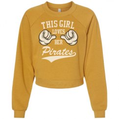 Women's Raglan Pullover Fleece