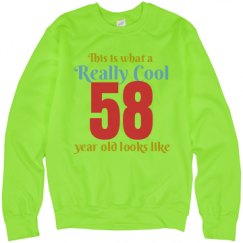 Unisex Neon Crewneck Sweatshirt