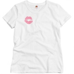 Ladies Semi-Fitted Relaxed Fit Basic Promo Tee