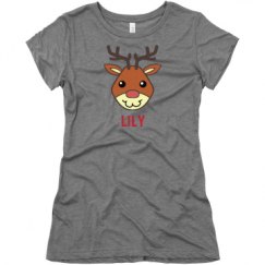 Ladies Slim Fit Super Soft Triblend Tee