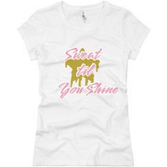 Ladies Slim Fit Basic Promo Jersey Tee