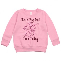 Toddler Crewneck Basic Promo Sweatshirt