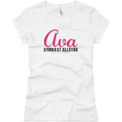 Ladies Slim Fit Basic Promo Jersey Tee