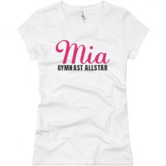 Ladies Slim Fit Basic Promo Jersey Tee