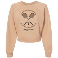 Women's Raglan Pullover Fleece