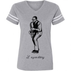 Ladies Relaxed Fit Vintage Sports Tee