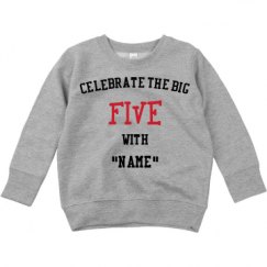 Toddler Crewneck Basic Promo Sweatshirt