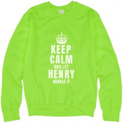 Unisex Neon Crewneck Sweatshirt