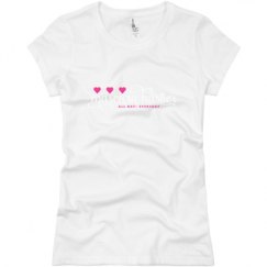 Ladies Slim Fit Basic Promo Jersey Tee