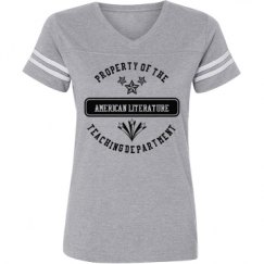 Ladies Relaxed Fit Vintage Sports Tee