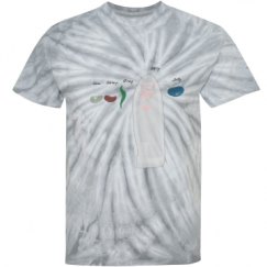 Unisex Tie-Dye Cyclone Pinwheel Tee