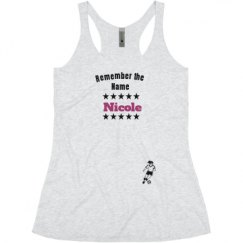 Ladies Slim Fit Super Soft Racerback Triblend Tank