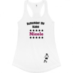 Ladies Slim Fit Racerback Tank Top