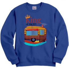 Unisex Film and Foil Crewneck Sweatshirt