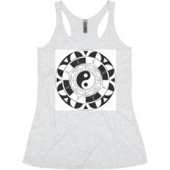 Ladies Slim Fit Super Soft Racerback Triblend Tank