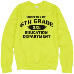 Unisex Neon Crewneck Sweatshirt