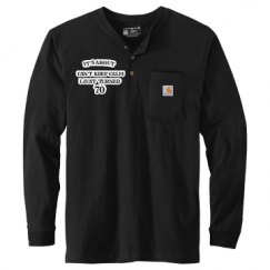 Unisex Carhartt Long Sleeve Henley Tee 