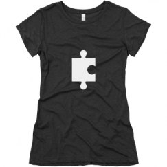 Ladies Slim Fit Super Soft Triblend Tee