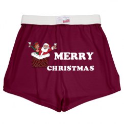 Slim Fit Cheer Shorts