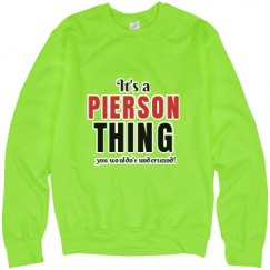 Unisex Neon Crewneck Sweatshirt