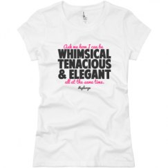 Ladies Slim Fit Basic Promo Jersey Tee