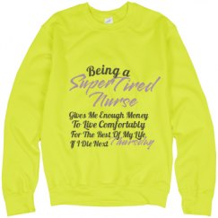 Unisex Neon Crewneck Sweatshirt