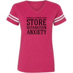 Ladies Relaxed Fit Vintage Sports Tee