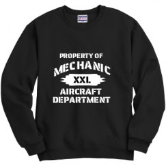 Unisex Film and Foil Crewneck Sweatshirt