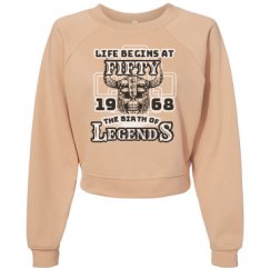 Women's Raglan Pullover Fleece