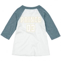 Toddler 3/4 Sleeve Raglan Tee